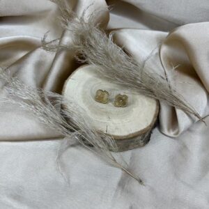 Boucles d'oreilles Trèfle or