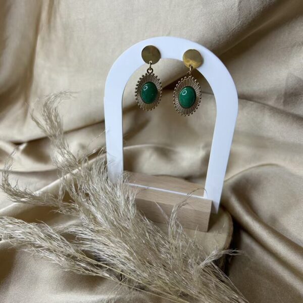 Boucles d’oreilles Agate