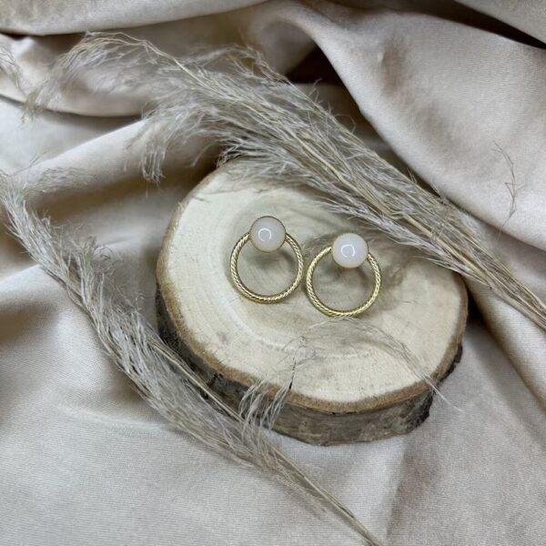 Boucles d'oreilles Nacre