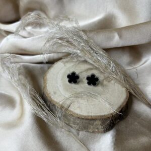 Boucles d'oreilles Trèfle Argenté