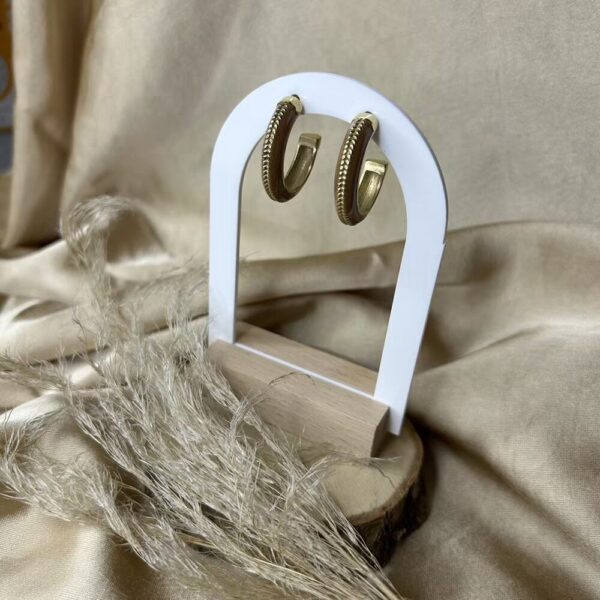 Boucles d'oreilles Anneaux Circle