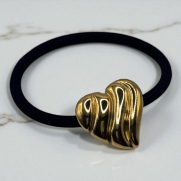 Élastiques à Cheveux avec Charms Dorés