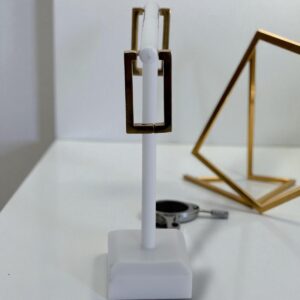 Boucles d'oreilles Rectangulaire