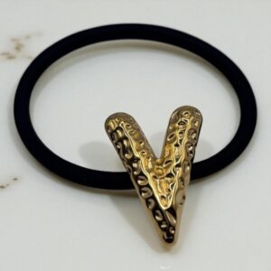 Élastiques à Cheveux avec Charms Dorés