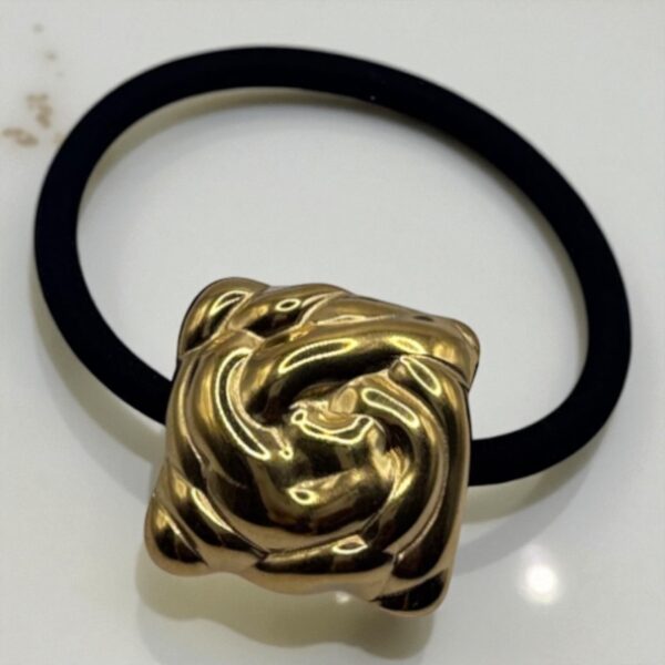 Élastiques à Cheveux avec Charms Dorés