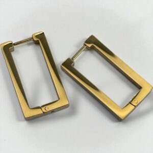 Boucles d'oreilles Rectangulaire