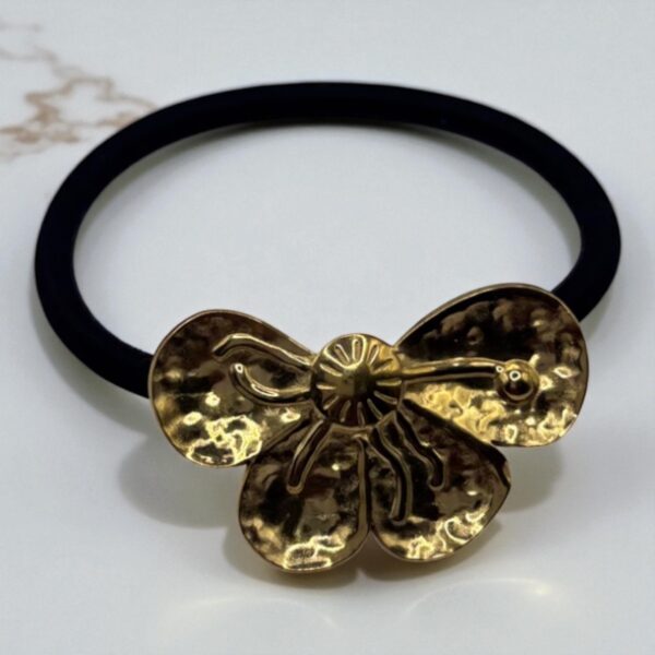 Élastiques à Cheveux avec Charms Dorés