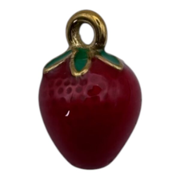 Charm 3d Fraise en acier inoxydable