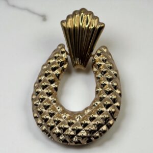 Boucles d'oreilles ananas dorés