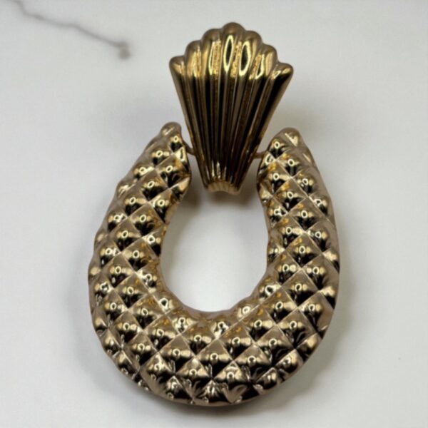 Boucles d'oreilles ananas dorés