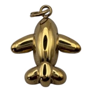 charme-puffy-avion-en-acier-inoxydable